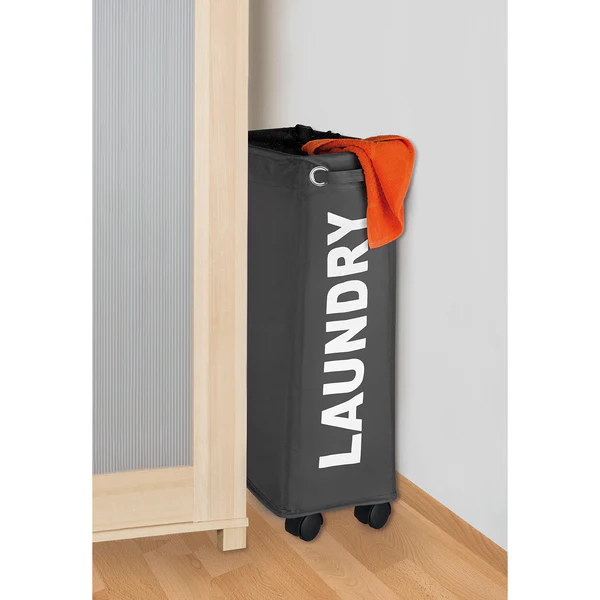 Wäschesammler Corno - Kunstfaser - Grau - Grau - Image 3