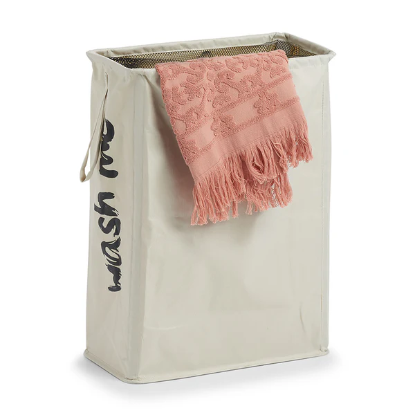 Wäschesammler Wash Me I - Polyester - Beige - 20 x 40 x 56 cm - Image 2