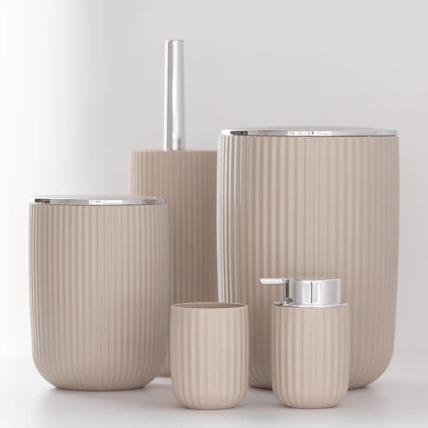 WC-Garnitur Agropoli - Kunststoff - Beige - Image 2