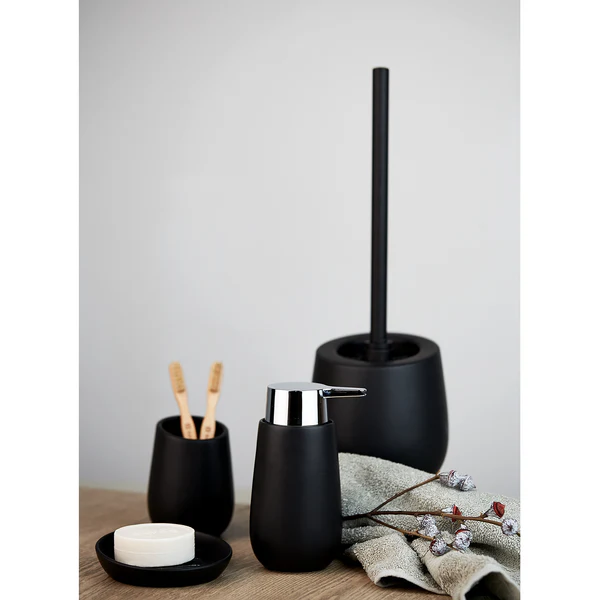 WC-Garnitur Badi - Keramik - Schwarz - Schwarz - Image 7