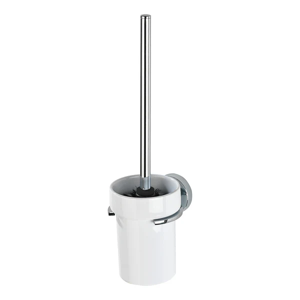 WC-Garnitur Capri - Zinkdruckguss / Keramik - Weiß