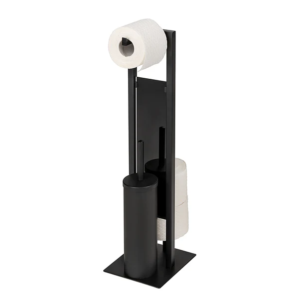 WC-Garnitur Rivalta II - Edelstahl / Polypropylen - Schwarz - Image 3