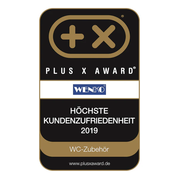 WC-Sitz Secura Comfort - WC-Sitz: Duroplast, Grifffläche: Kunststoff (TPR), Befestigung: Kunststoff - Weiß - Image 6