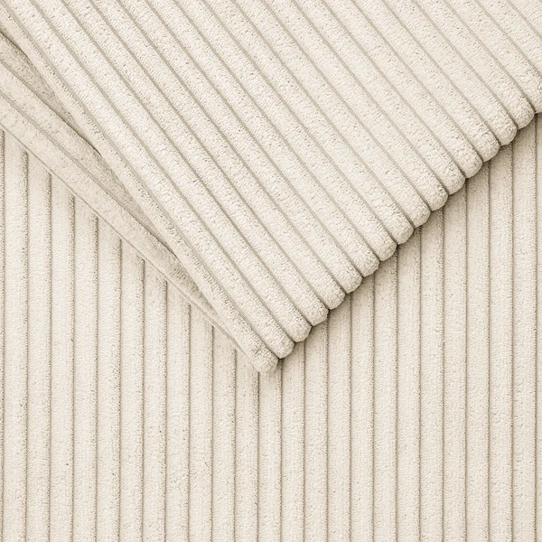Wechselbezug KINX Polsterbett - Cordstoff Poppy: Creme - 180 x 200cm - 150 cm