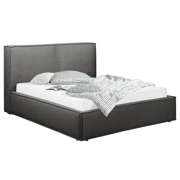 Wechselbezug KINX Polsterbett - Flachgewebe Drems: Anthrazit - 180 x 200cm - 150 cm - Image 5