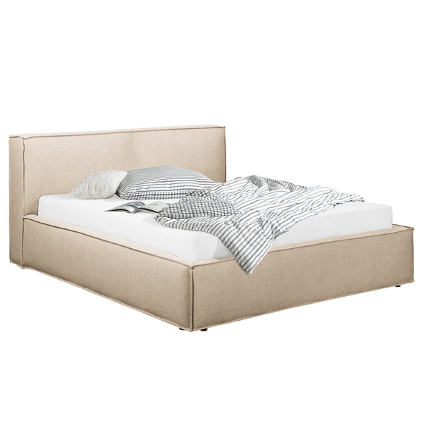Wechselbezug KINX Polsterbett - Flachgewebe Drems: Beige - 180 x 200cm - 110 cm - Image 5