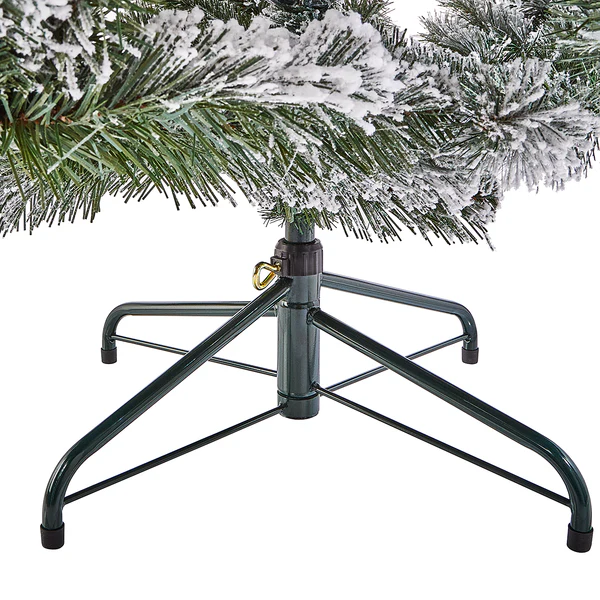 Weihnachtsbaum TREE OF THE MONTH Schnee - PVC - Grün - Höhe: 180 cm - Image 4