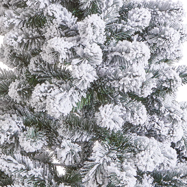 Weihnachtsbaum TREE OF THE MONTH Schnee - PVC - Grün - Höhe: 180 cm - Image 5