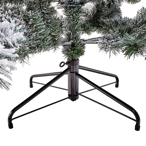 Weihnachtsbaum TREE OF THE MONTH Schnee - PVC - Grün - Höhe: 210 cm - Image 4