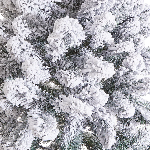 Weihnachtsbaum TREE OF THE MONTH Schnee - PVC - Grün - Höhe: 210 cm - Image 5