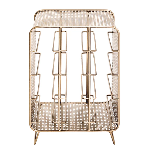 Weinregal Massillon - Metall - Gold - Image 3