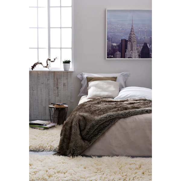 Wollteppich Flokos 2450 - Schurwolle - Weiß - 160 x 230 cm - Image 3