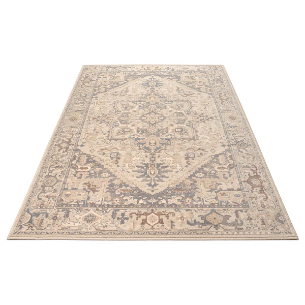 Wollteppich Floresti VII - Schurwolle - Beige - 80 x 150 cm - Image 6