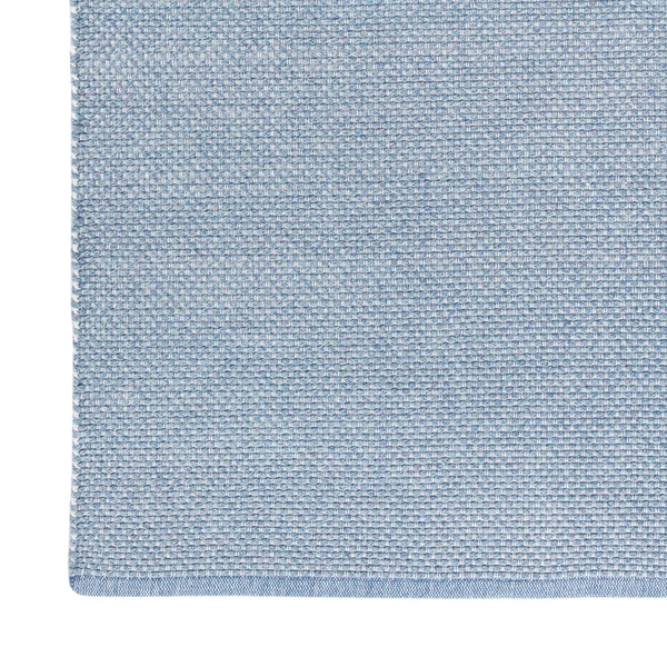 Wollteppich Wohnidee Liv - Baumwolle - Hellblau - 120 x 170 cm - Image 4
