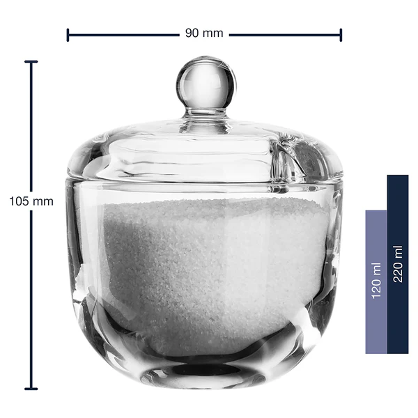 Zuckerdose Delight - Klarglas - Transparent - Image 2